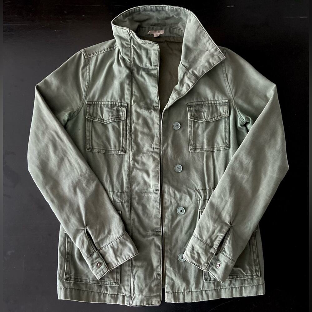 URBAN OUTFITTERS ECOTE Green Button Up Utility Jacket sz XS